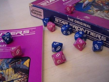 Star Frontiers Dice