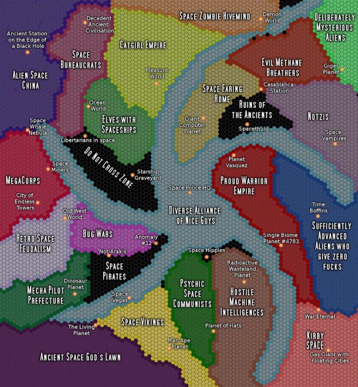 The last Sci Fi RPG Starmap You Will Ever Need!