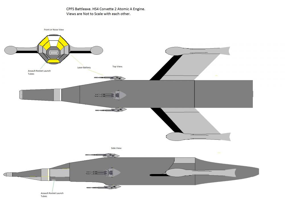 CPFS Battleaxe Class Corvette