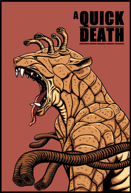 Portrait of a Sathar attack monster